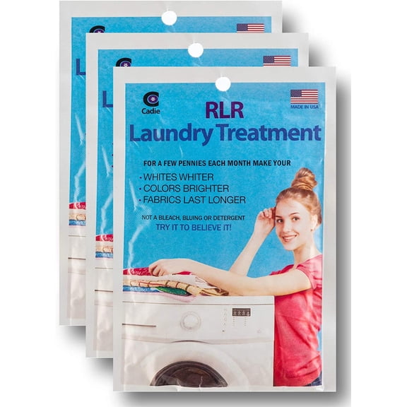 RLR Natural Laundry Detergent Powder, 3 pack Fragrance Free, Non Toxic, Hypoallergenic, Deep Cleaning for Sensitive Skin