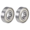 thumbnail image 1 of Deep Groove Ball Bearings Z2 Double Shielded Chrome Steel Roller, 5/8"x1-9/16"x7/16", 1 of 4