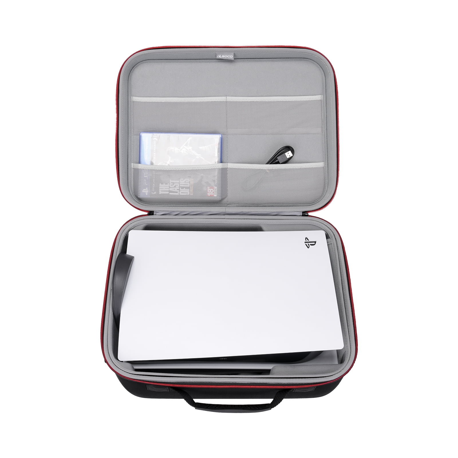 RLSOCO Carrying Case for PlayStation 5 Digital Edition and Disc Version ...