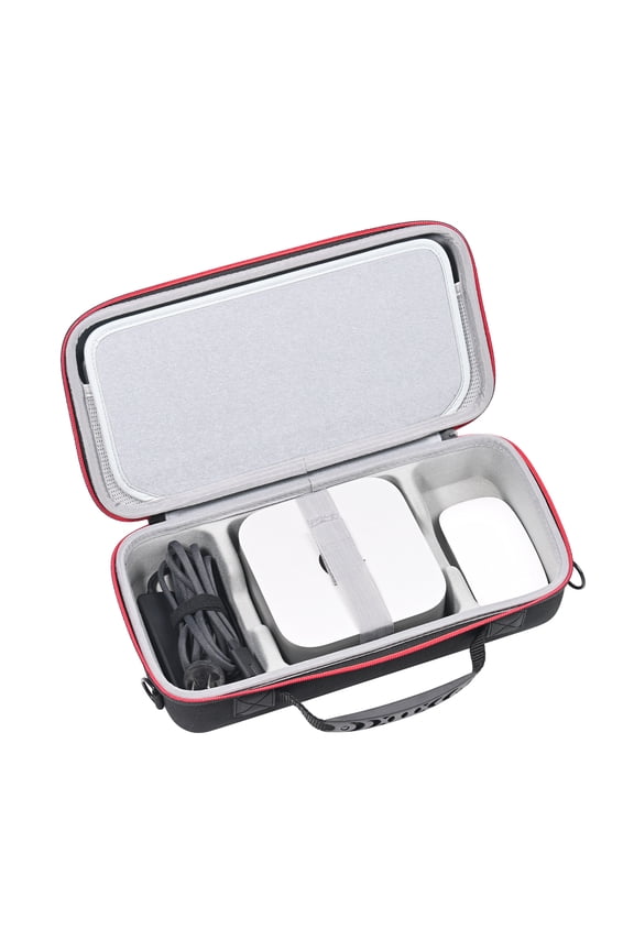Hard Case for Apple 2024 Mac Mini M4/M4 Pro - Suitable for Set AccessoriesAdapters,Magic Mouse and Magic Keyboard with Non-number and more (Case Only)