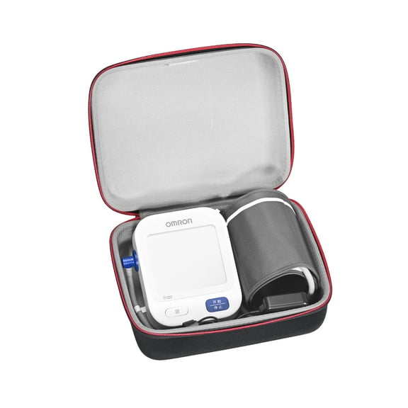 RLSOCO Hard Case for OMRON Bronze/Silver/Iron/5 Series Upper Arm Blood Pressure Monitor - Fits for OMRON BP5150/BP5255/BP5100/BP5250/BP5000/BP7250/BP742N (Case Only)