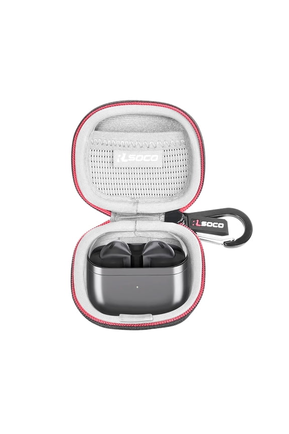 Hard Case for Samsung Galaxy Buds 3 AI True Wireless Bluetooth Earbuds - Black (Case Only)