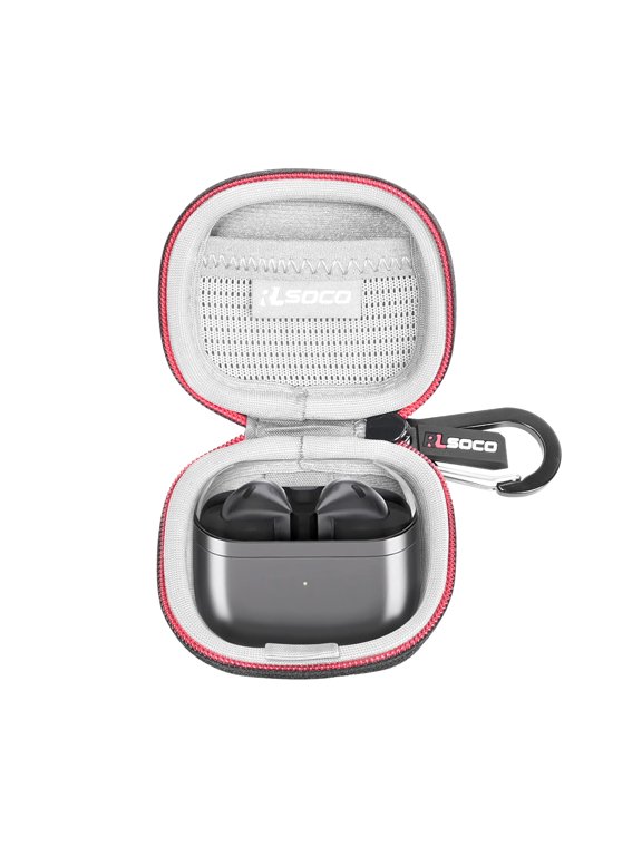 Hard Case for Samsung Galaxy Buds 3 AI True Wireless Bluetooth Earbuds - Black (Case Only)