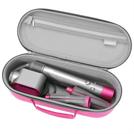RLSOCO Travel Case for Dyson Airwrap, Storage Bag for Airwrap (Pink)