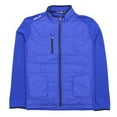 thumbnail image 1 of RLX Golf Ralph Lauren Mens Hybrid Full-Zip Tri-Blend Jacket (2XL, Royal Blue), 1 of 6