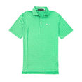 thumbnail image 1 of RLX Polo Ralph Lauren Classic-Fit Stripe Tech Jersey Short-Sleeve Polo Shirt, S, 1 of 1