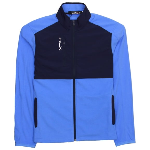 RLX Ralph Lauren Men's Colorblocked Full-Zip Golf Jacket