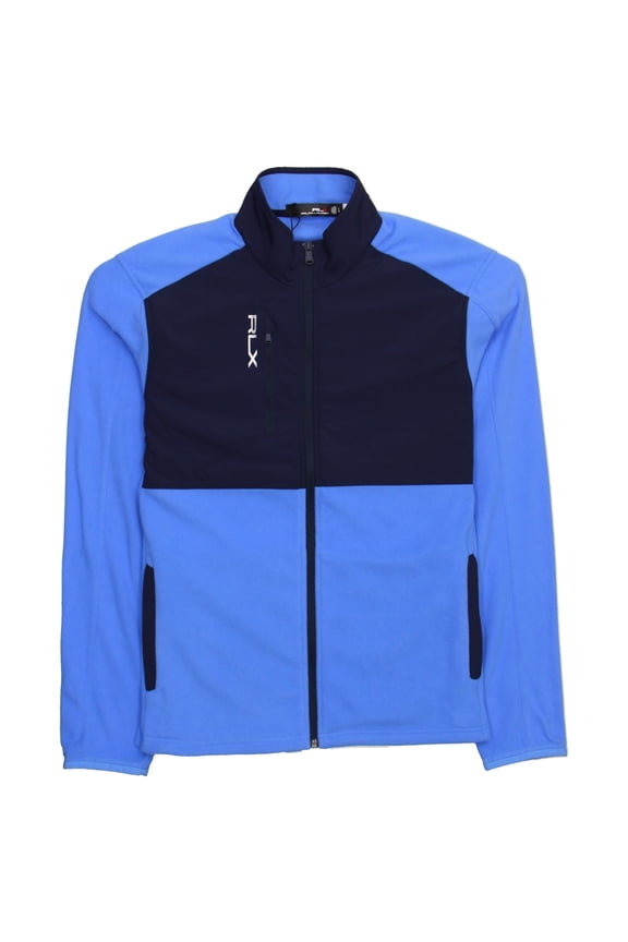 RLX Ralph Lauren Men's Colorblocked Full-Zip Golf Jacket