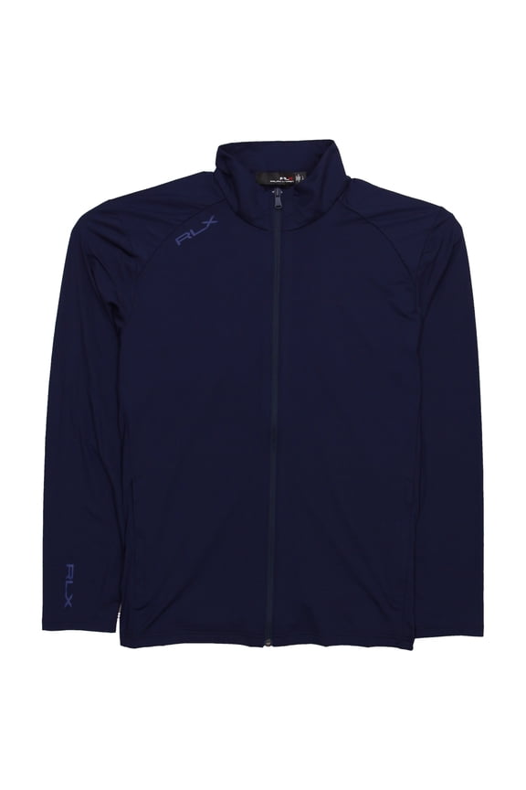 RLX Ralph Lauren Men's Golf Full Zip Sweatshirt Navy L