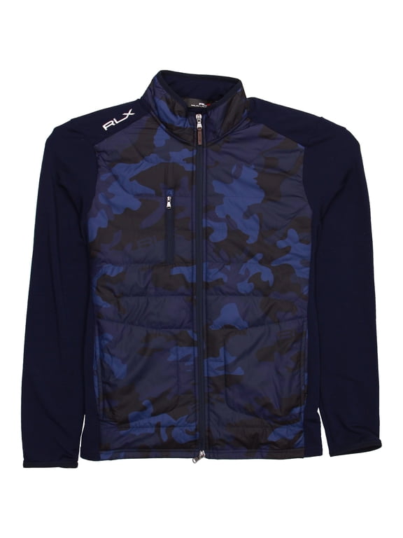 RLX Ralph Lauren Men's Quilted Full Zip Jacket Recycled Polyester