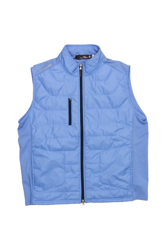RLX Ralph Lauren Men's Quilted Golf Vest Zippered Pockets