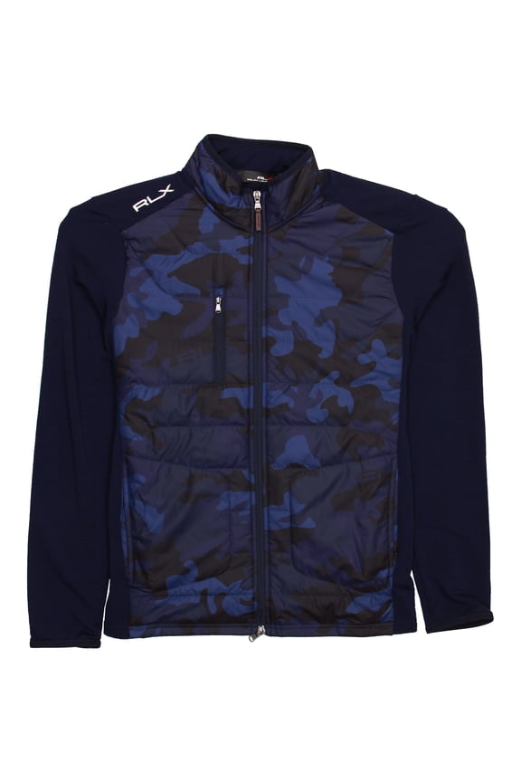 RLX Ralph Lauren Men's Quilted Jacket Regular Fit Polyester Wool