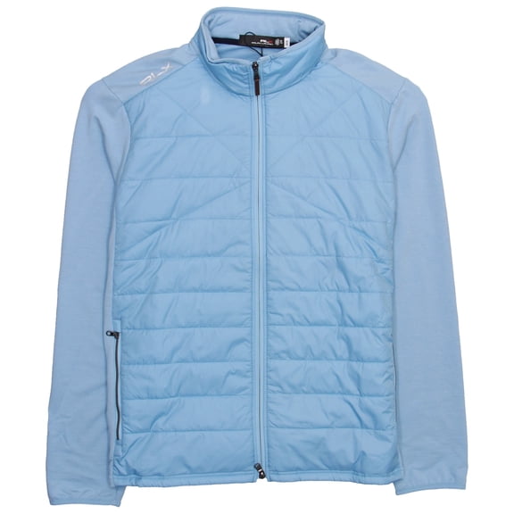 RLX Ralph Lauren Men's Quilted Knit Athletic Full Zip Golf Jacket