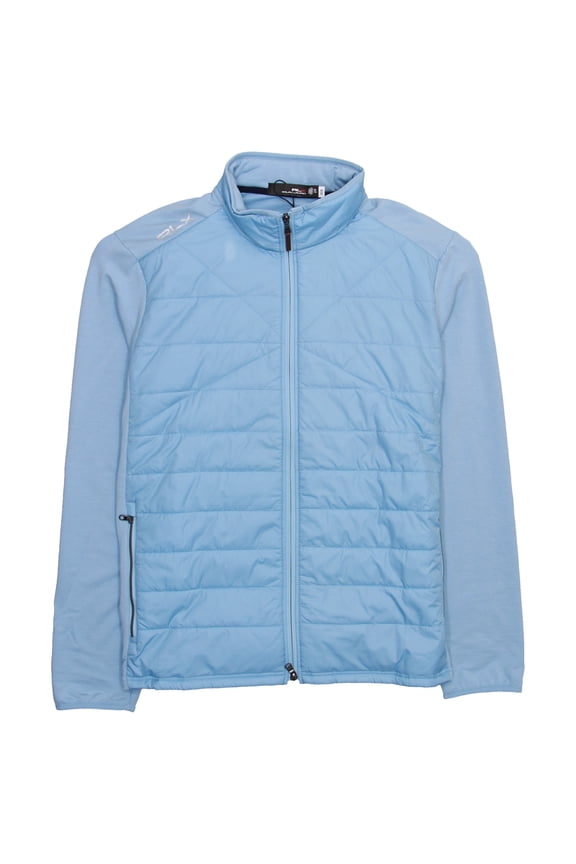 RLX Ralph Lauren Men's Quilted Knit Athletic Full Zip Golf Jacket