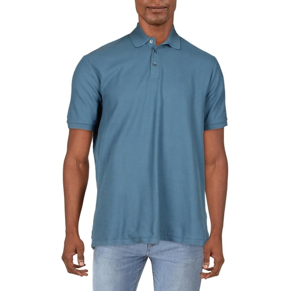RLX Ralph Lauren Mens Double-Knit Collared Polo