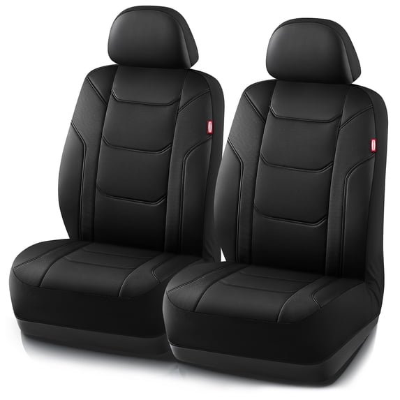 Rubbermaid 2Piece Heavy Duty Cellular-pattern Leather Car Seat Cover-Universal Fit,25SC59
