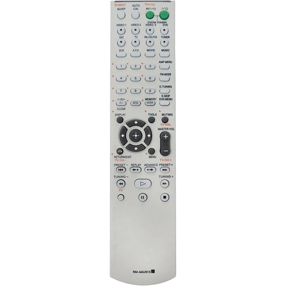 RM-AAU013 Replacement Remote Control Commander fit for AV Receiver STR-DG510 STR-K790 HT-DDW795