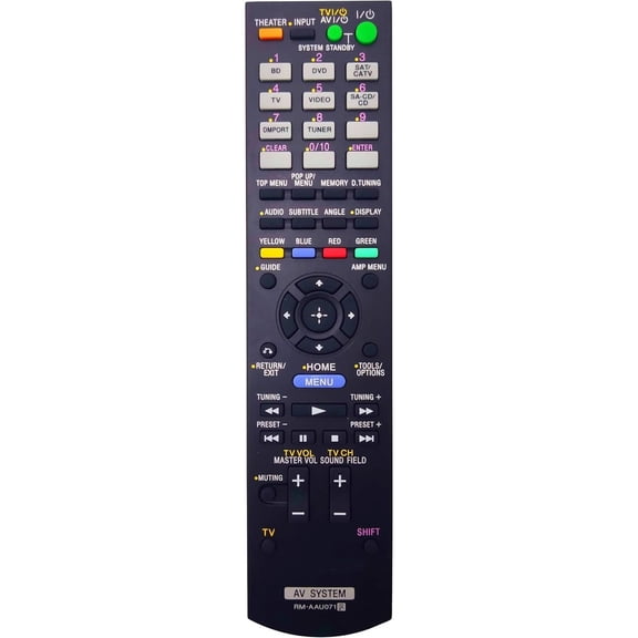 RM-AAU071 Remote Control Commander fit for AV Receiver STR-DH510 HT-CT350 HT-SF470 HT-CT350HP