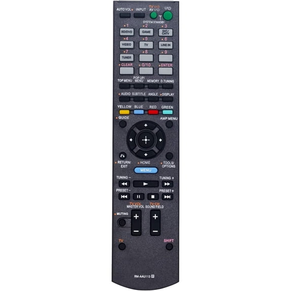 RM-AAU113 Replacement Remote Control Commander fit for Home Theater HT-CT550W HT-SS380 SS-TSB105 SS-CTB102