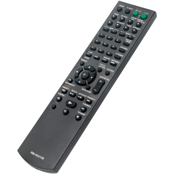 RM-AAU130 Replacement Remote Control for Stereo Receiver STR-DH130