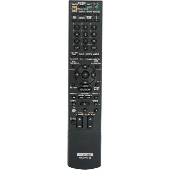 RM-ADP021 Remote Control Commander fit for Home Theater DAV-HDX675 DAV-HDX575WC DAV-HDX578W