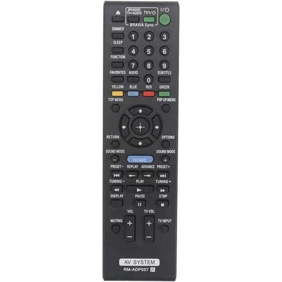 RM-ADP057 Compatible with Home Theater BDV-E280 BDV-T28 BDV-E980 Infrared Replacement Remote Control