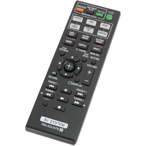 RM-ADU078 Remote Control Commander fit for DVD Home Theater AV System HCD-DZ610 DAV-DZ170 DAV-DZ171