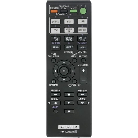 RM-ADU079 Replacement Remote Control Commander fit for Home Theater DAV-DZ170 DAV-DZ171 DAV-DZ175 HBD-DZ170