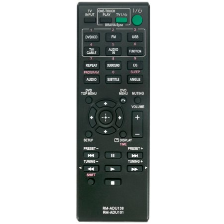 RM-ADU101 Replace Remote for Sony DAV-TZ135 DAV-TZ130 DVD Home Theatre System