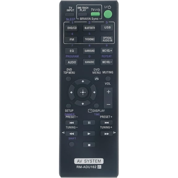RM-ADU162 Replacement Remote Control Commander fit for Home Theater DAV-TZ140 HBD-DZ170 DAV-DZ350 DAV-DZ650