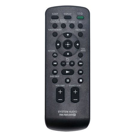 RM-AMU008 Replace Remote for Sony Receiver LBT-ZX66i HCD-EC68P HCD-ZT4 HCD-ZX66i