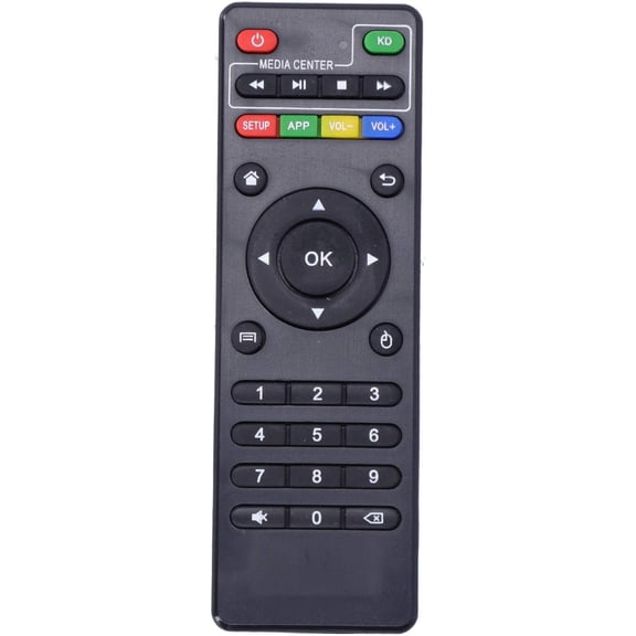 Replaced Remote fit for Portable TV M8, M8C, M8N, M9C, M10, T95M, T95N, MXQ