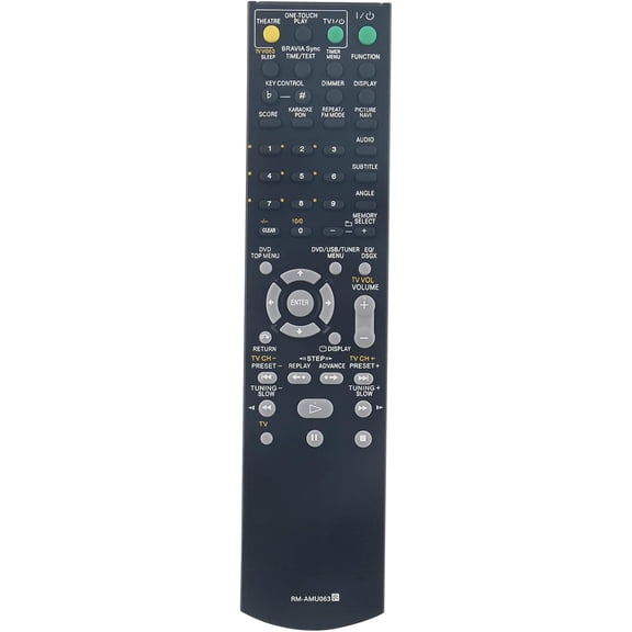 RM-AMU063 Replacement Remote Control for Micro Hi-Fi System CMT-DH50R CMT-DH70SWR