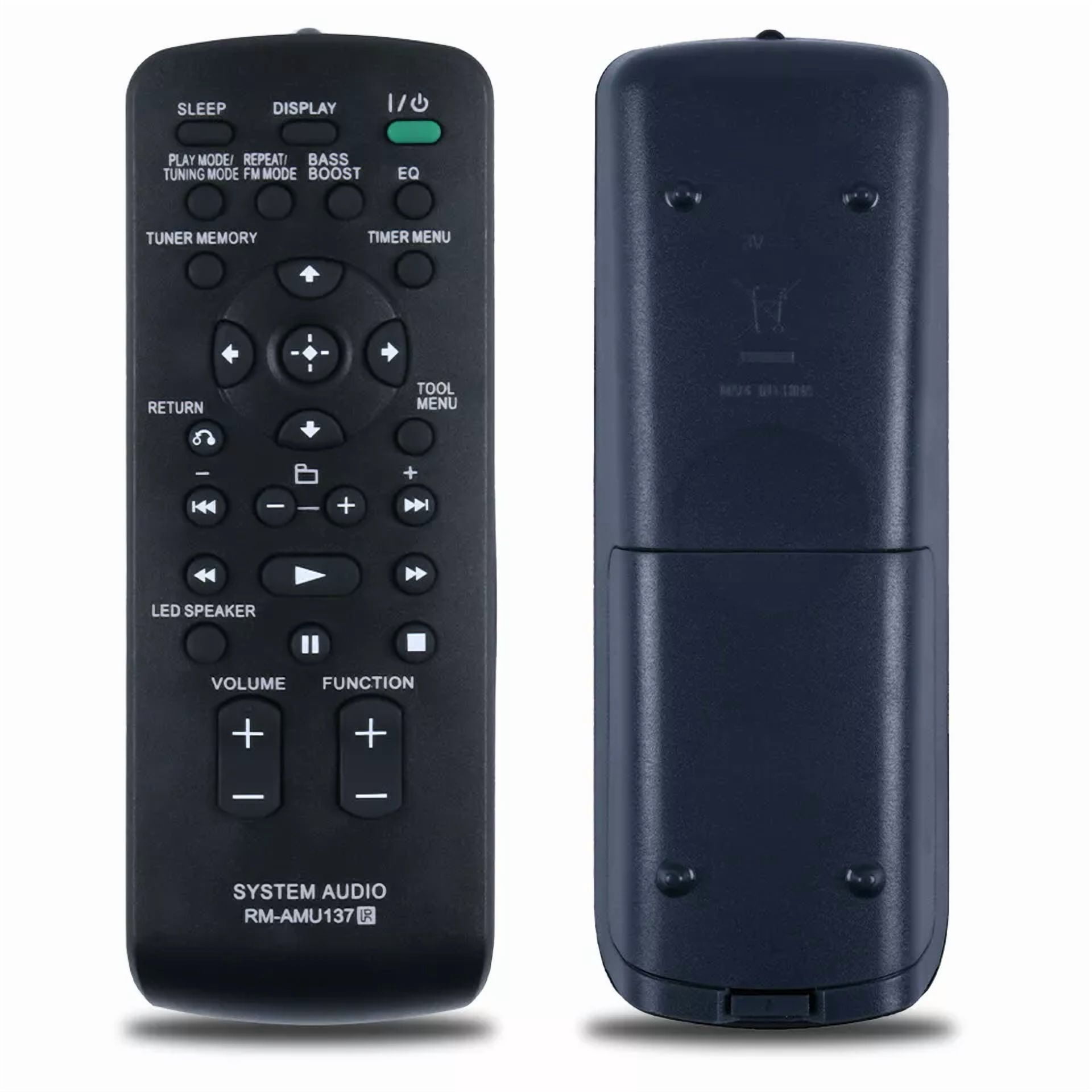 Imt Remote Control RM-AMU137 Remote Control For Home Audio Stereo System CMT-FX300i CMT ...