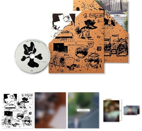 BTS RM Right Place,Wrong Person イベント当選品 RM (BTS) - 'Right Place, Wrong Person' Solo K-POP Album (Ver. A