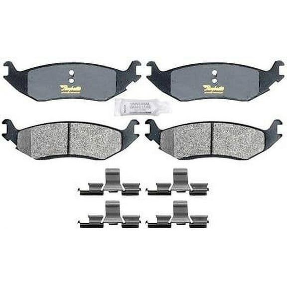 RM Brakes ATD967M Disc Brake Pad Set Fits select: 2013-2018 RAM 1500, 2007-2012 DODGE RAM 1500