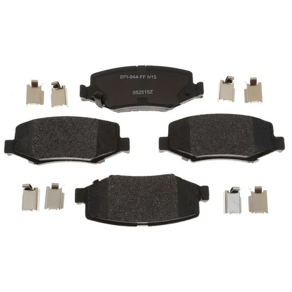 RM Brakes SGD1274M Disc Brake Pad Set Fits select: 2015-2018 JEEP WRANGLER UNLIMITED, 2012-2014 JEEP WRANGLER