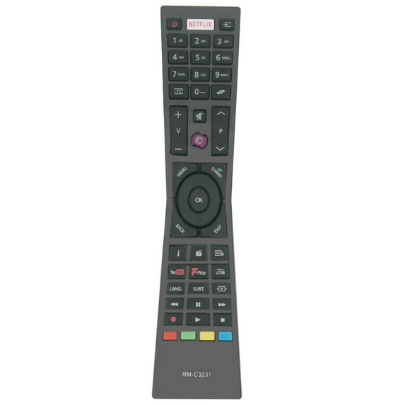 RM-C3231 Replacement Remote Control for JVC TV LT-32C660 LT-32C661(A) LT-43C870