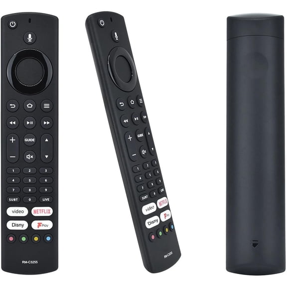 RM-C3255 Replacement Voice Remote Control Compatible for JVC Smart Edition TV LT-32CF600 LT-40CF700 43CF700
