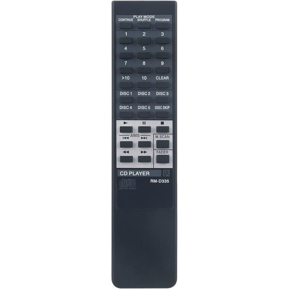 RM-D335 Remote Control Commander fit for CD Player CDP-C365 CDP-C265 CDP-C425 CDP-C445
