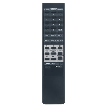 RM-D335 Replace Remote for Sony CD Player CDP-C365 CDP-C345 CDP-C335 CDP-C265