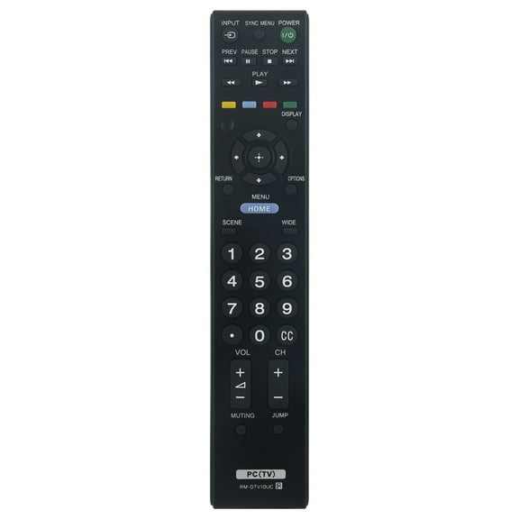 RM-DTV10UC Replaced Remote Control for Sony Desktop Computer TV SVL24125CXB