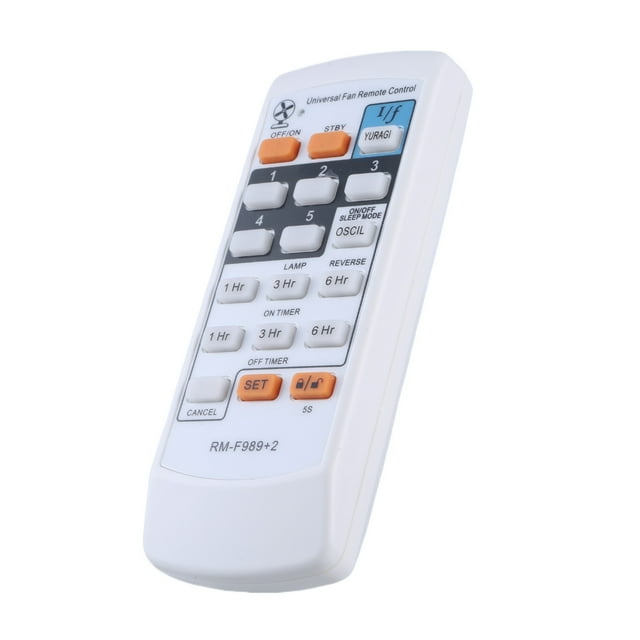 RM-F989+2 Fan Remote Controller Home Electric Fan Remote Control with ...