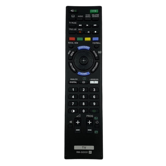 RM-GD031 Remote Control For Dedicated Television Models Feature Long Ranges and Ergonomic Button Design
