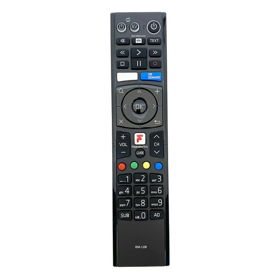 RM-L08 Remote Control for Freeview Play HDTV FVP-4000T FVP-5000T FVP-5000 FVP4000T HDTV Remote Control Replacement
