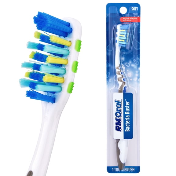 RM Oral Bacteria Buster Toothbrush, Soft - 1 Count