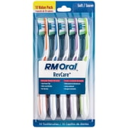 فرشاة أسنان RM Oral RevCare ناعمة 10 قطع