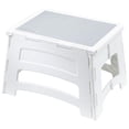 thumbnail image 1 of RM-PL1W 1 Step Plastic Folding Stool, 1 of 1