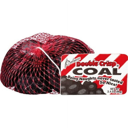 RM Palmer Double Crisp Chocolate Coal, 3.4 oz, Pouch