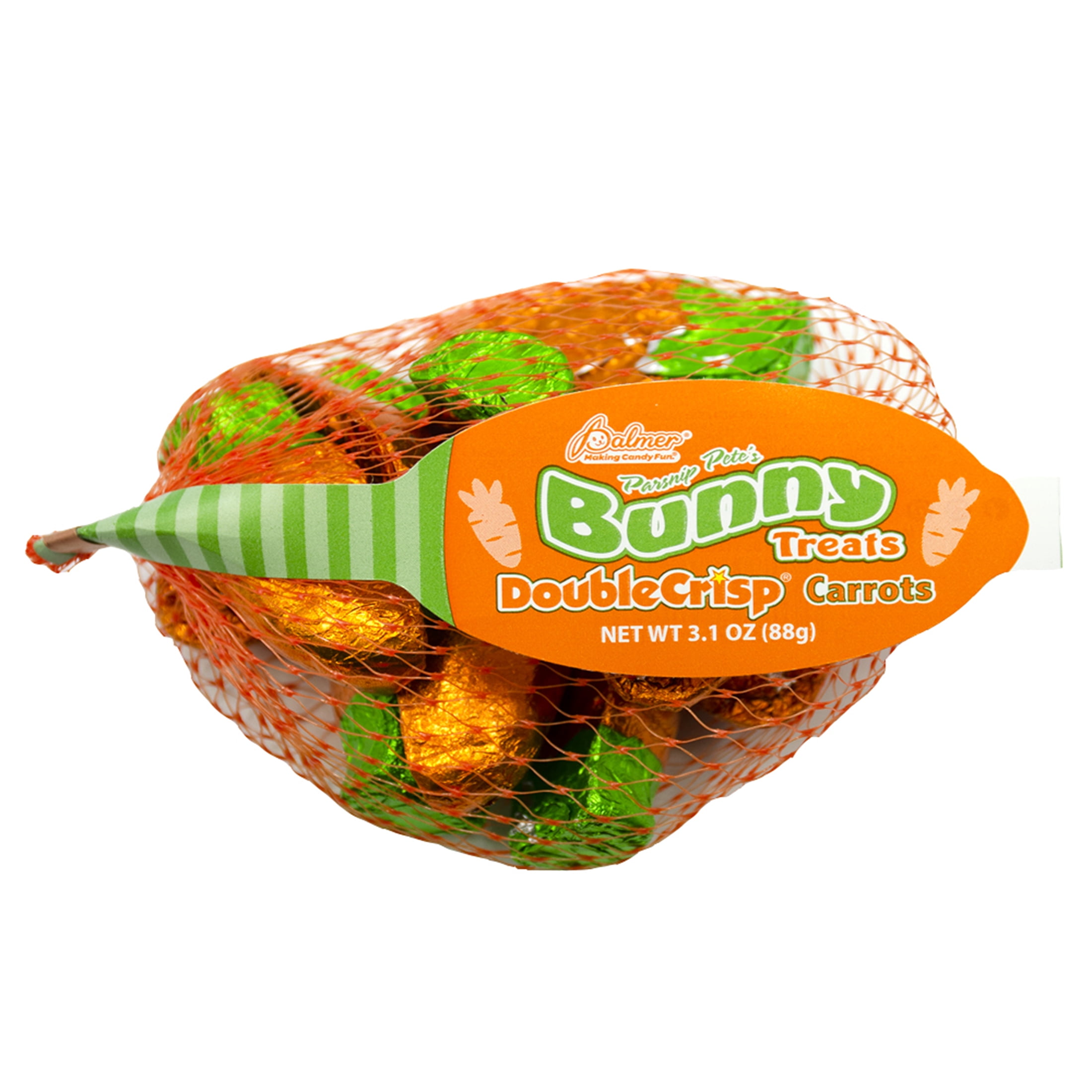 RM Palmer Parsnip Pete's Bunny Treats, Double Crisp Chocolate, 3.1 oz